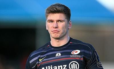 Owen Farrell finished on the losing side