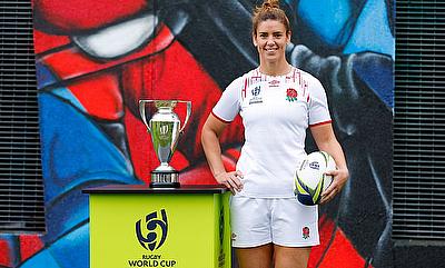 England captain Sarah Hunter will need two more caps to level with record holder Rochelle Clark.