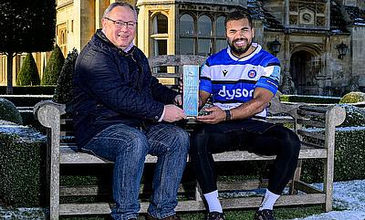 Ollie Lawrence wins Gallagher Player of the Month for November