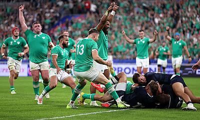 Ireland waltz into World Cup quarter-finals after swatting aside Scotland