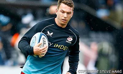 Alex Lewington was one of the try-scorer for Saracens