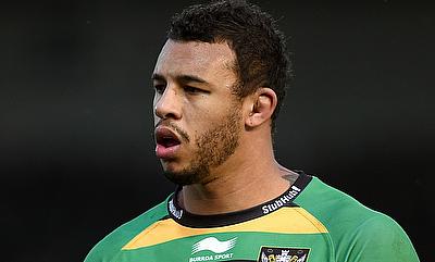 Courtney Lawes scored the opening try for Northampton Saints