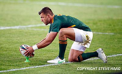 Handre Pollard kicked two conversions for Leicester Tigers