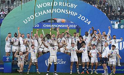 England celebrating the win of the Under 20 World Cup