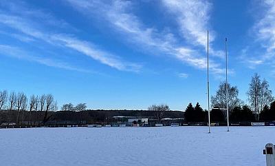 National League Rugby's return hit by freezing weather