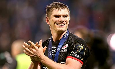 Saracens, including returning Owen Farrell, will face Sharks in Durban on September 5
