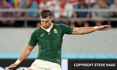 Handre Pollard contributed with 10 points for South Africa