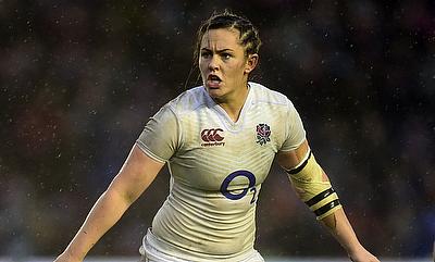 England rugby star Marlie Packer receives OBE for her contribution to the game.