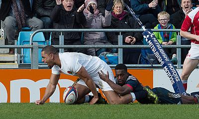 Joe Cokanasiga was one of the try scorer for Bath