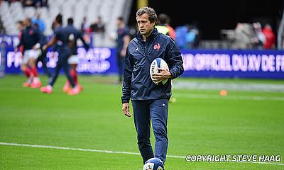 France head coach Fabien Galthié