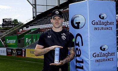 Leicester Tigers centre Will Wand wins Gallagher Player of the Month for May