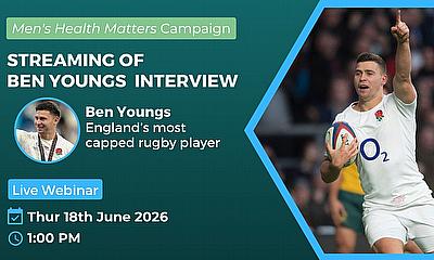 The Thrive4Life Men’s Health Matters campaign features a live event with Ben Youngs at the Lloyd’s Building in the City of London on 11th June
