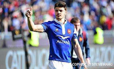 Romain Ntamack was one of the try scorer for France
