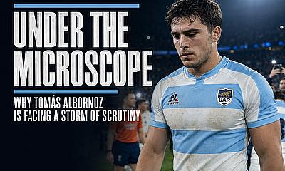 Tomás Albornoz is under scrutiny after Argentina’s 31-24 loss to England