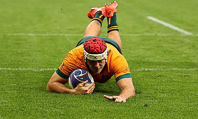 Fraser McReight was one of the try scorer for Australia