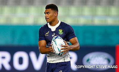 Damian Willemse starts at fullback for South Africa
