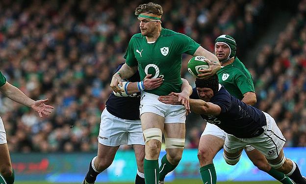 Jamie Heaslip was immense for Ireland and went over for one of their tries