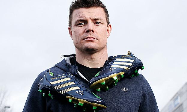 Brian O’Driscoll and The Predator Incurza XT boot on his 140th Cap