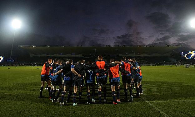 Leinster huddle before their Champions Cup Pool Two match with Castres at the RDS Arena*
