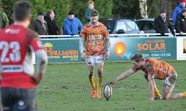 Action from Sedgley Park Tigers beating Hull Ionians