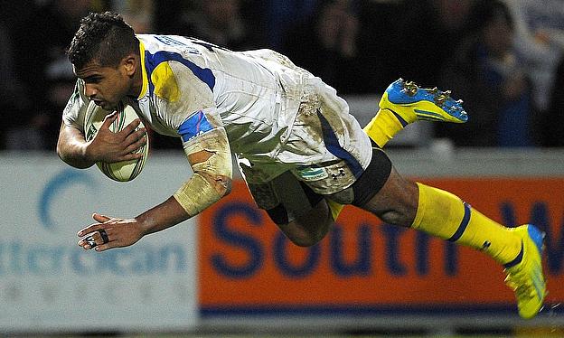 Wesley Fofana went over for one of Clermont's tries