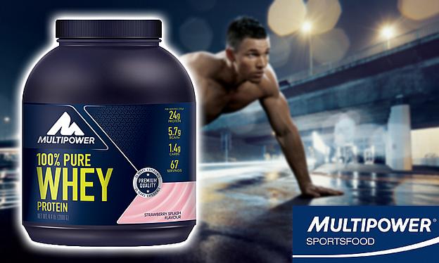 Multipower's new Hiqh quality Whey Protein Complex