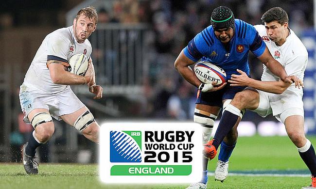 England go against France later today in a RWC warm up day