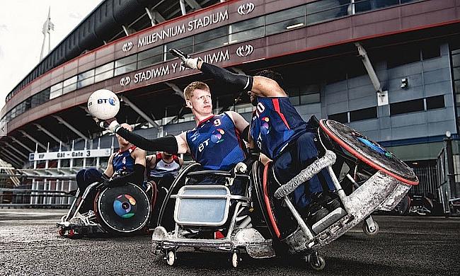 The GB Wheelchair Rugby squad is bound for Rio 2016