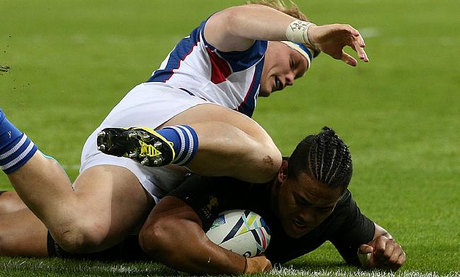 Julian Savea was among the tryscorers as New Zealand saw off the challenge of Namibia in London