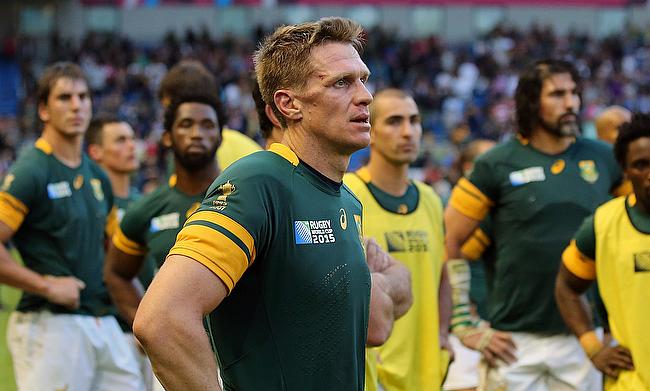 South Africa captain Jean De Villiers is out of the World Cup after suffering a broken jaw