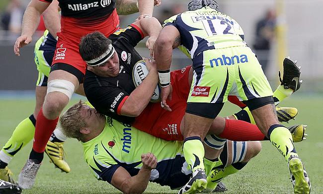 Sale Sharks had a tough day at the office against Saracens