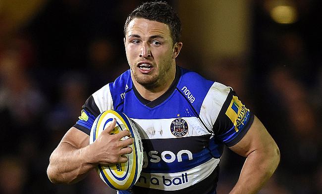 Sam Burgess has been named in the Bath squad for this season's European Champions Cup