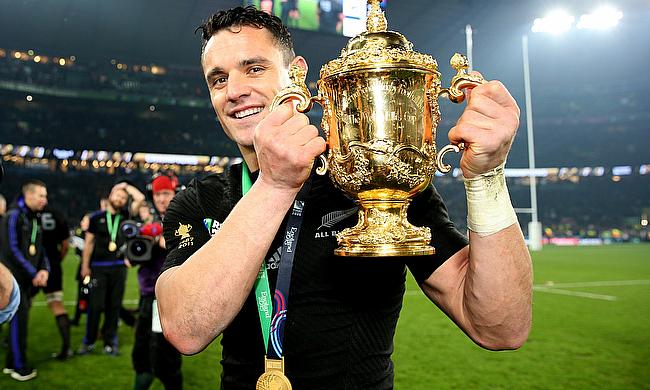 New Zealand's Dan Carter has been recognised with the game's most prestigious individual award for a third time
