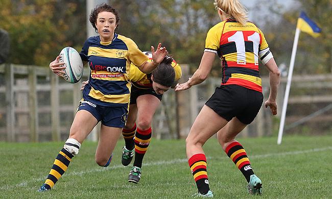 Kelly Smith on the charge for Worcester