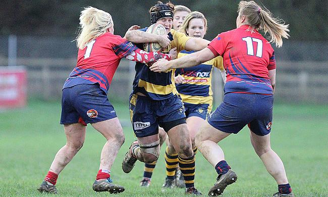 Aimee Lennsen on the charge for Worcester