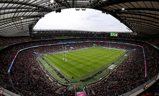 Twickenham, the home of the Rugby Football Union