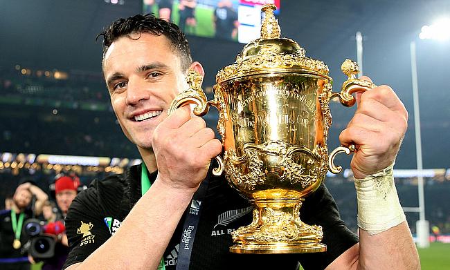 New Zealand World Cup winner Dan Carter has been honoured by rugby union writers