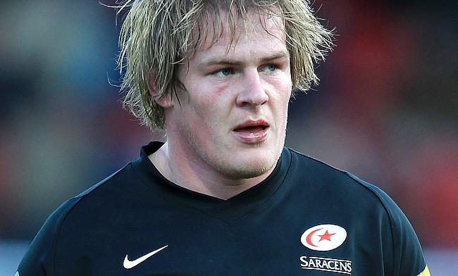 Rhys Gill of Saracens has been hit with a three-week ban