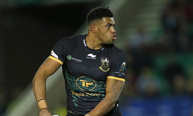 Luther Burrell turned in a fine display for Northampton