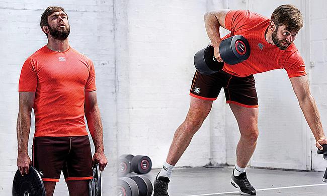 SS16 training range with Canterbury and Geoff Parling