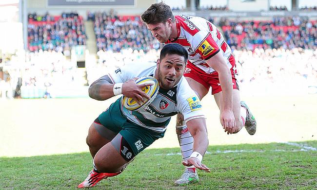 Leicester centre Manu Tuilagi played a key role in the Tigers' Aviva Premiership victory over Gloucester