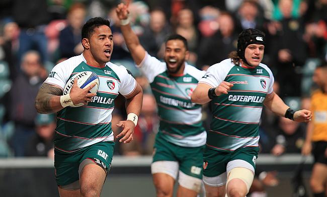 Manu Tuilagi will be hoping to play a major role for Leicester against Racing on Sunday