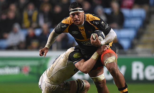 Wasps back row Nathan Hughes has been picked by England for the first time