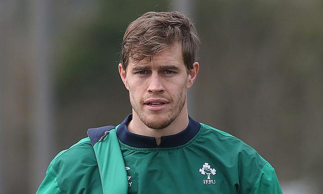 Ireland's Andrew Trimble, pictured, will share the Ulster captaincy with Rob Herring for the 2016-17 season