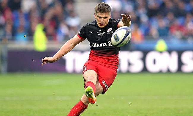 Saracens' Owen Farrell could be fit to face Harlequins on Saturday