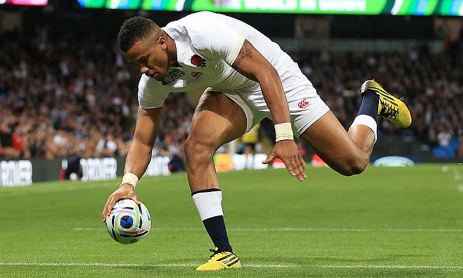 England and Bath wing Anthony Watson has broken his jaw