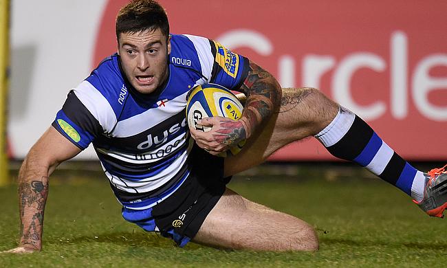 Matt Banahan went in for one of Bath's tries
