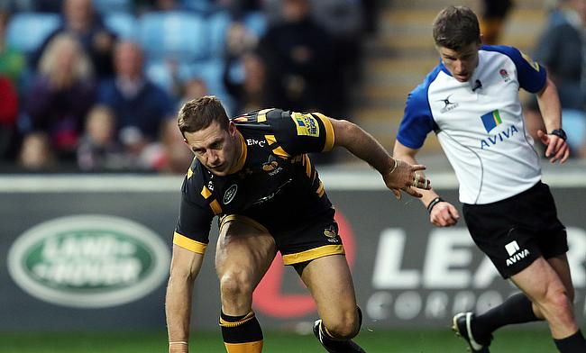 Wasps' Jimmy Gopperth finished the game with 21 points to his name.