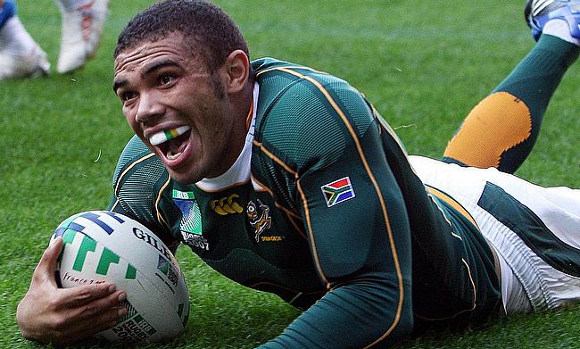 South Africa's record win over England featured two tries for Bryan Habana
