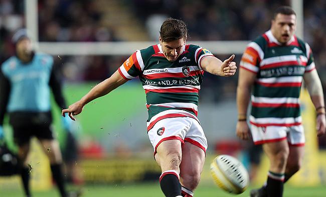 Freddie Burns excelled with the boot for Leicester